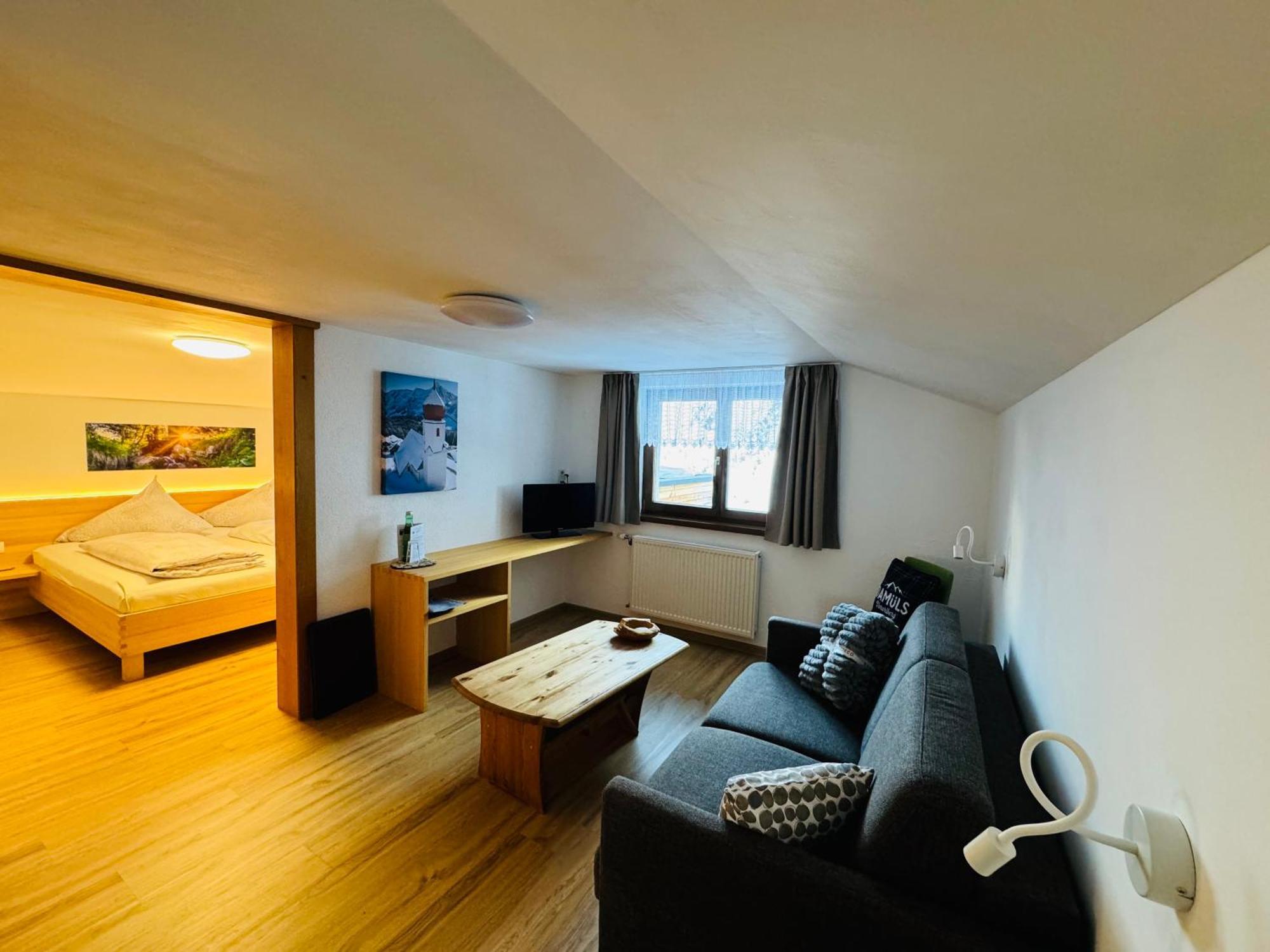 Hotel Garni Enzian 达米尔斯 外观 照片