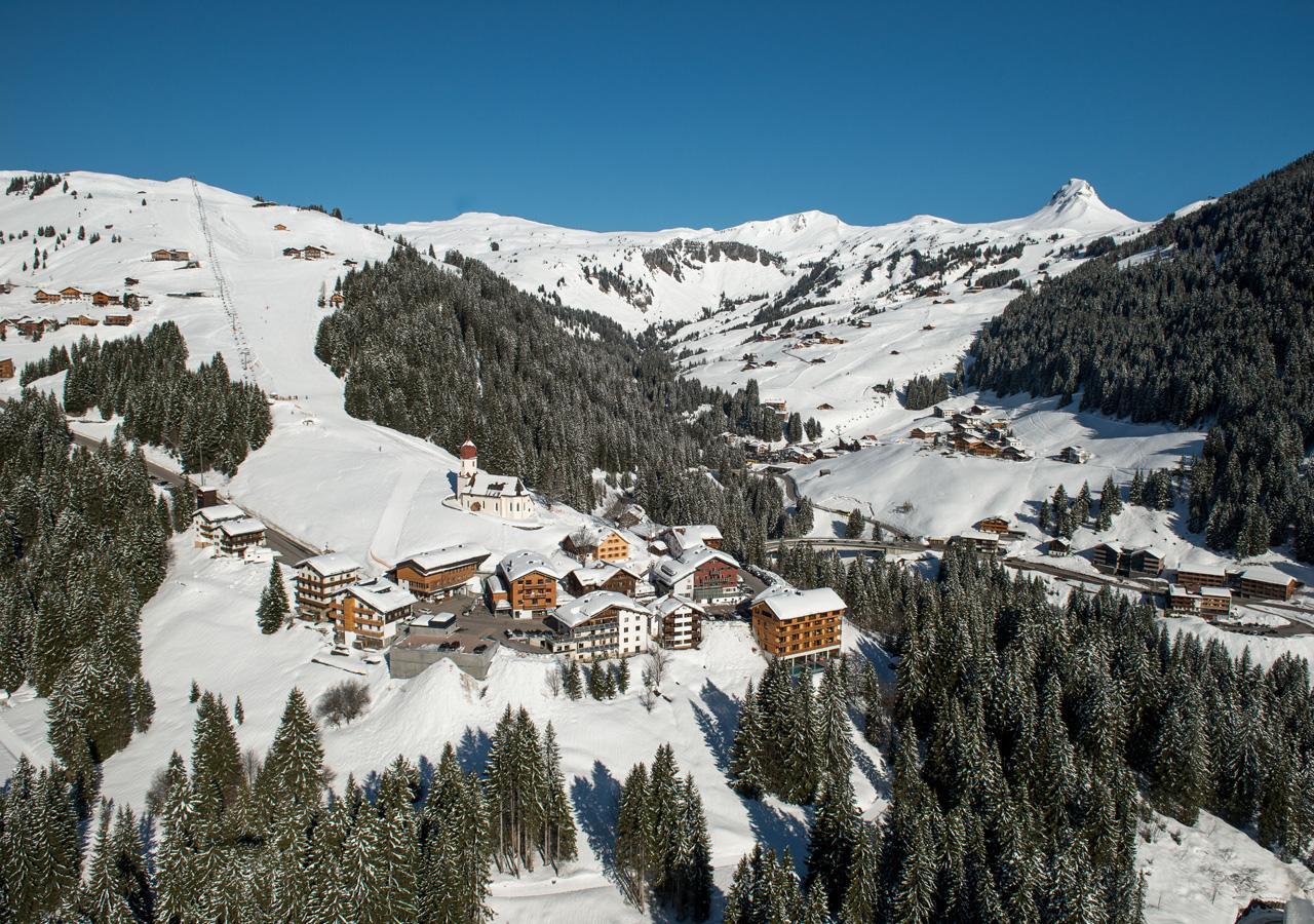 Hotel Garni Enzian 达米尔斯 外观 照片